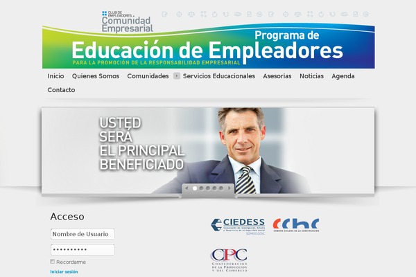 comunidadempresarial.cl site used Rt_maelstrom_wp