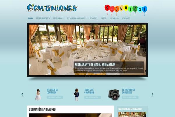 comuniones.com site used Comuniones