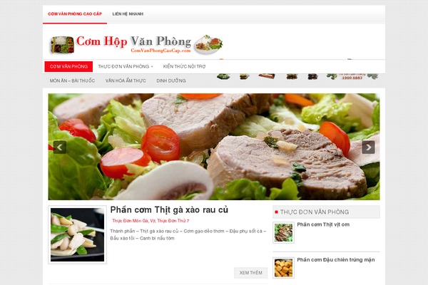 Instinct theme site design template sample