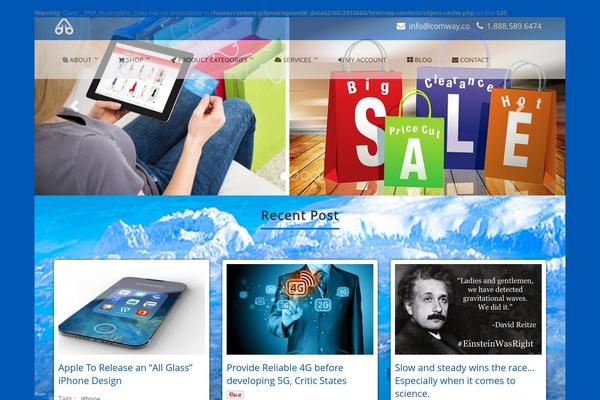Enigma Premium theme site design template sample