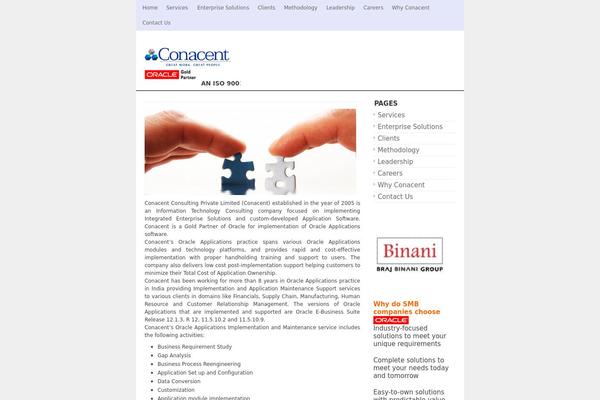 Corporatesandbox theme site design template sample