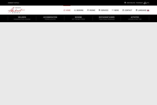 Leisure theme site design template sample