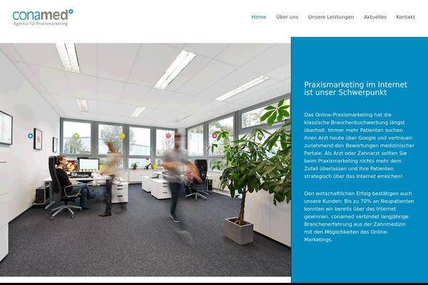 conamed.de site used Conamed-praxismarketing