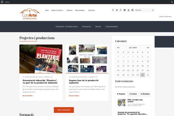 conarteinternacional.net site used Posts