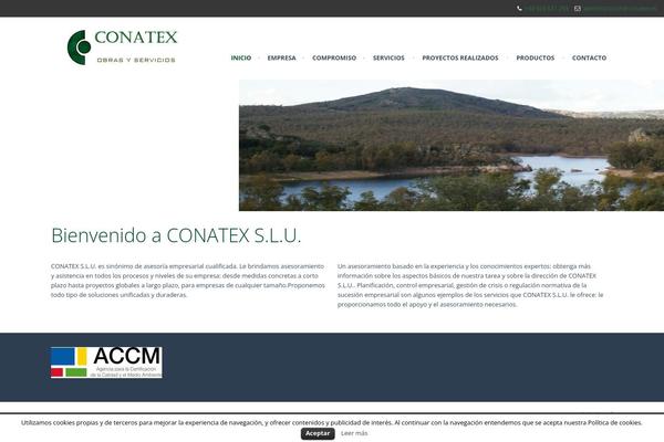 Rocco theme site design template sample