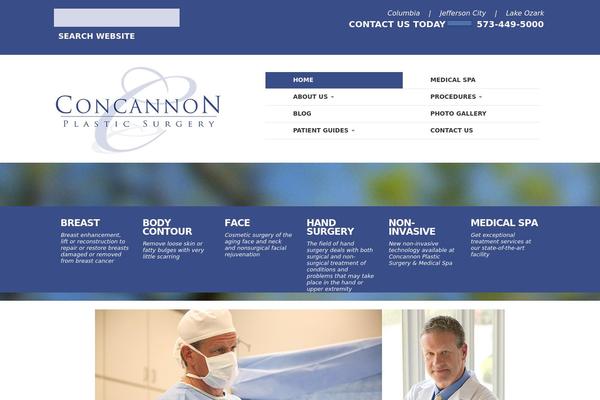 concannonplasticsurgery.com site used Studios
