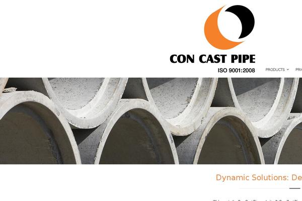 concastpipe.com site used Concast