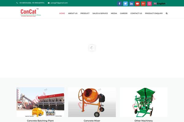 Site using news announcement scroll plugin