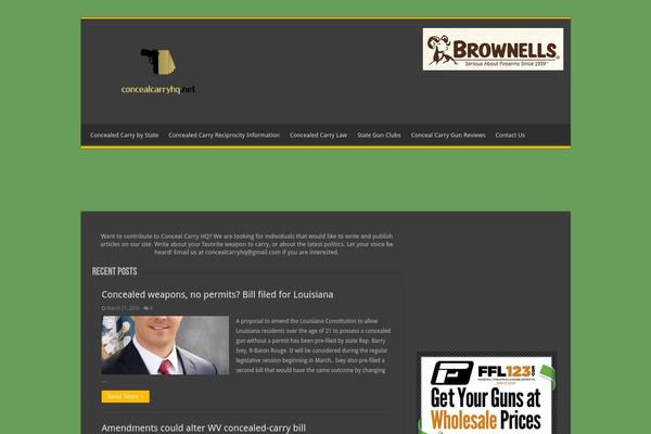 Sahifa theme site design template sample
