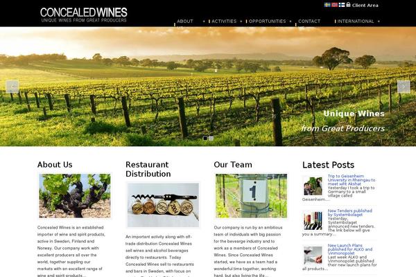 U Design Child theme site design template sample