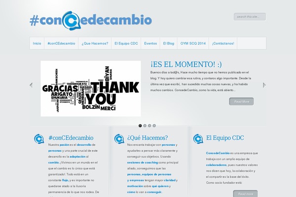 Minimal theme site design template sample