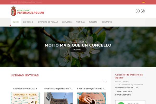concellopereiro.com site used City Guide