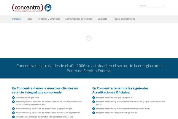 concentraccs.com site used Vsftheme