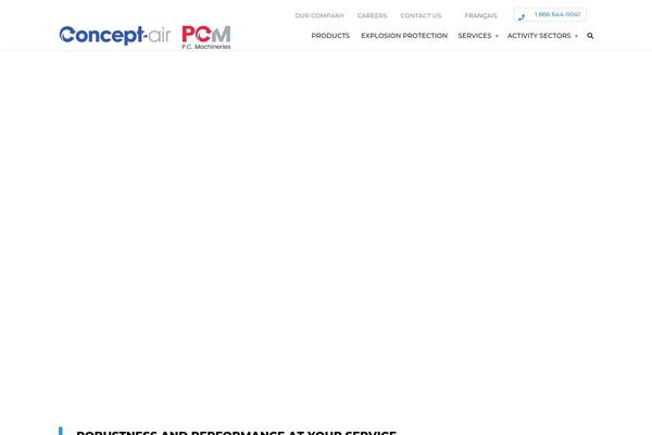 Industrial theme site design template sample