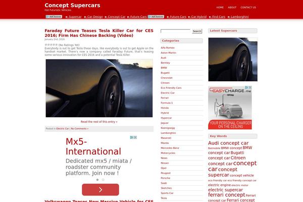 Site using Alakhnors-post-thumb plugin