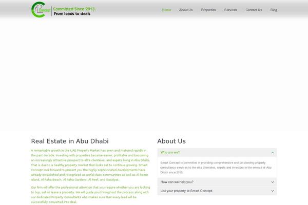 WP Residence theme site design template sample
