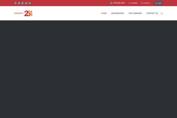 Arkahost theme site design template sample