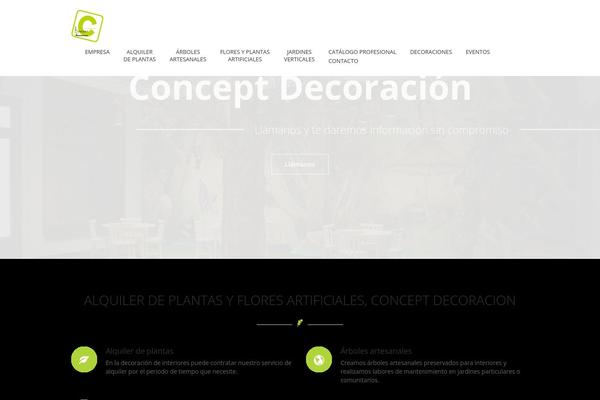 Revelance theme site design template sample