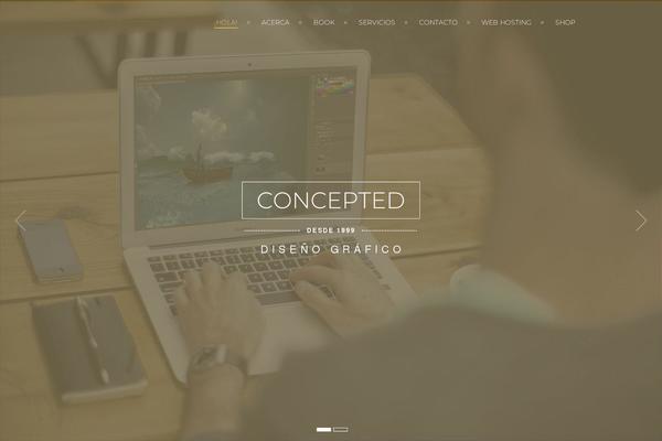 Patti Child theme site design template sample