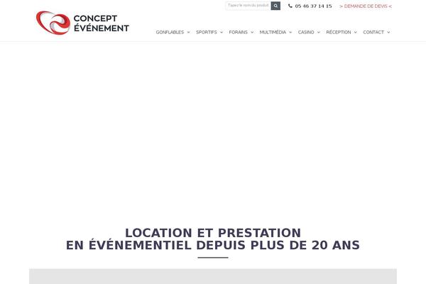 conceptevenement.com site used Classiads