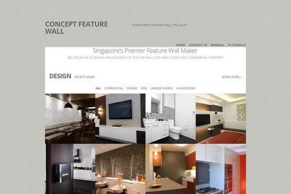 Flexible theme site design template sample