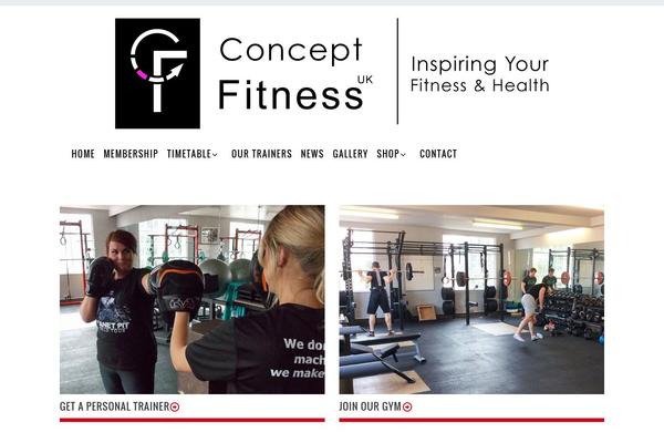 conceptfitnessuk.com site used Stark