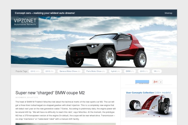 Meeta theme site design template sample