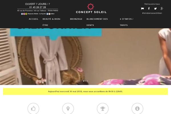 Site using Font Awesome Icons plugin