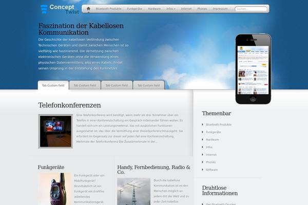 MyProduct theme site design template sample