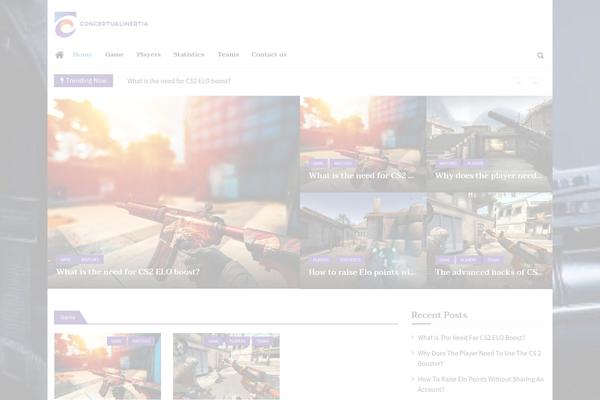 conceptualinertia.net site used Ultra Seven