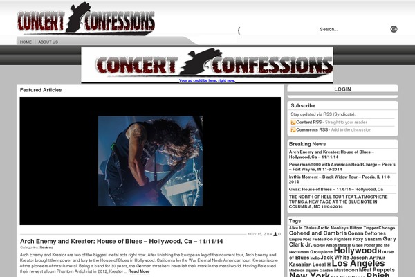 Massive News theme site design template sample