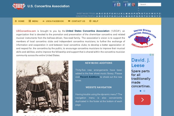 concertinamusic.com site used Freelancer