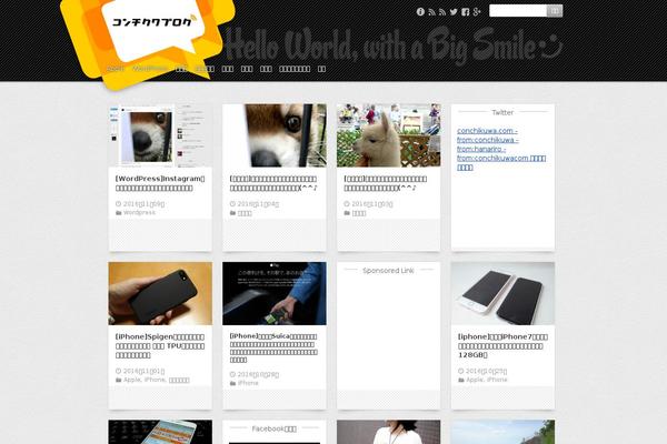 Site using Sharebar plugin