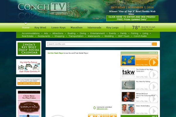 conchtv.com site used Default