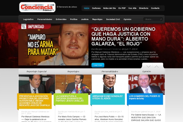 concienciapublica.com.mx site used Zox-news