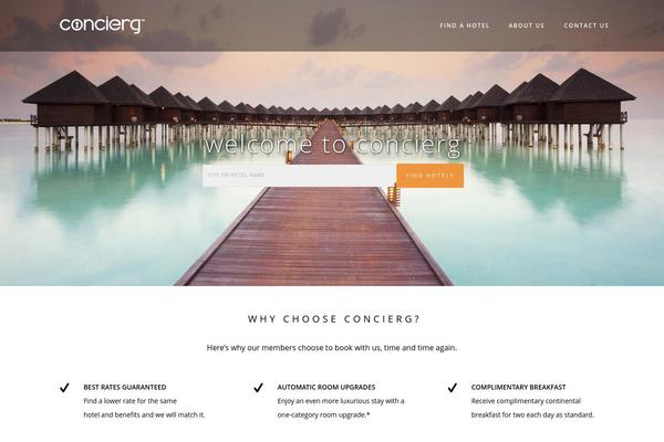 NAMO theme site design template sample