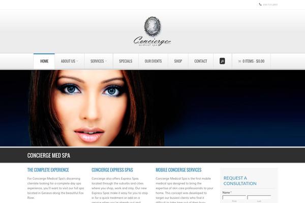 Stability theme site design template sample