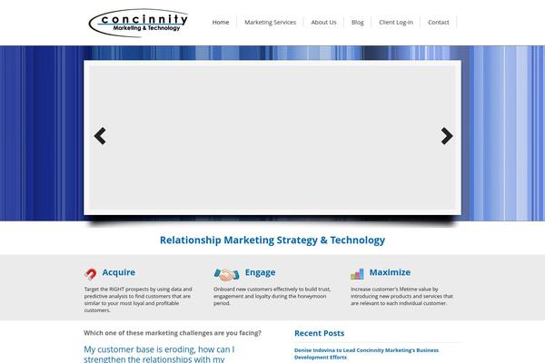 Thesis 1.8.5 theme site design template sample