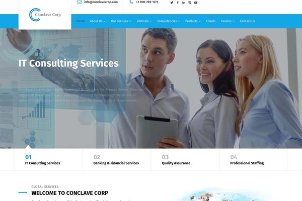 conclavecorp.com site used Site