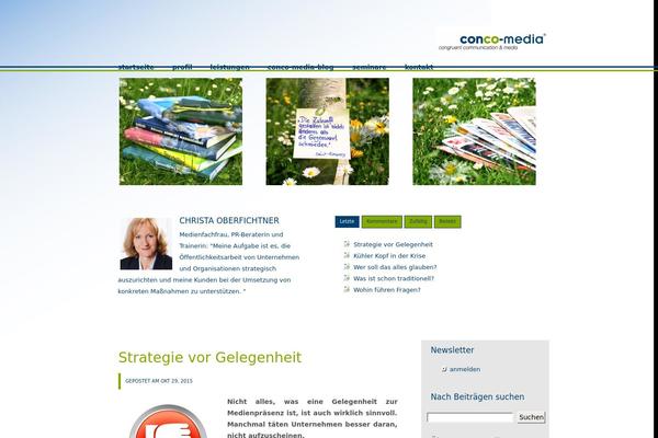 Cion theme site design template sample