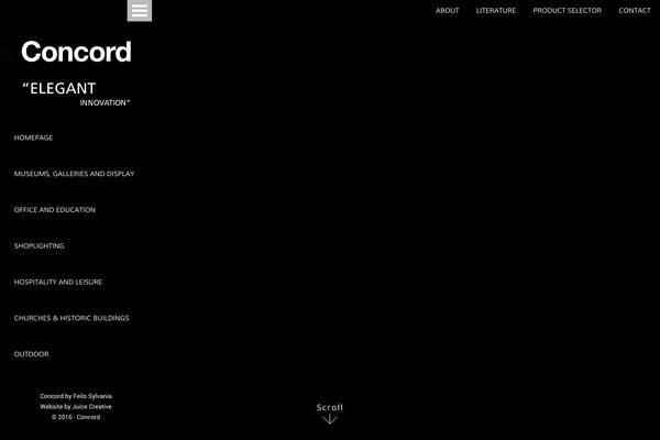 concord-lighting.com site used Photex