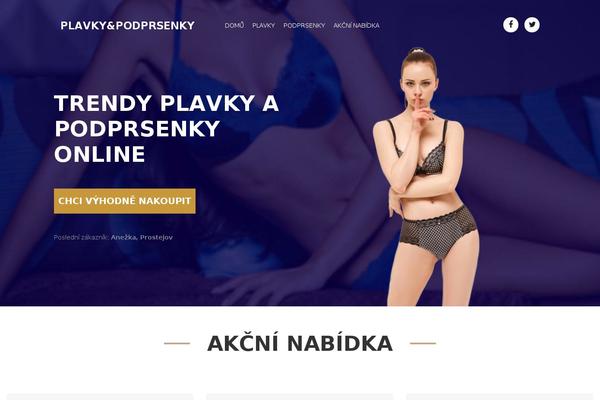 Site using Easy-content-and-social-panels plugin