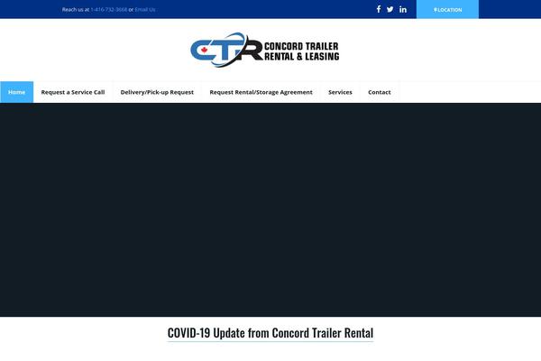 Capital theme site design template sample