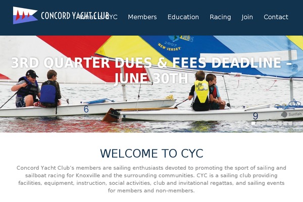 concordyachtclub.org site used Grapeland