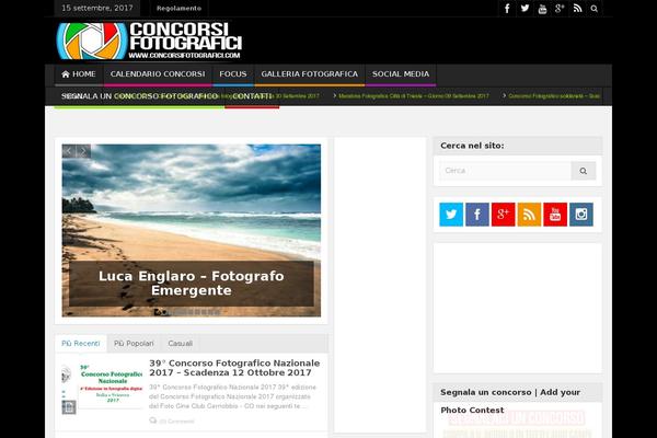 Multinews theme site design template sample