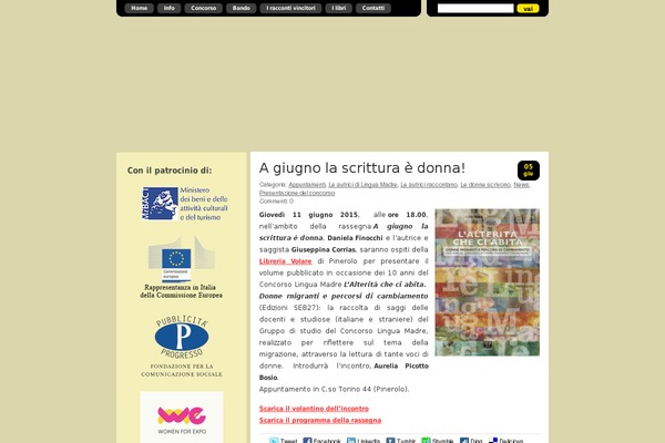 Frontend theme site design template sample