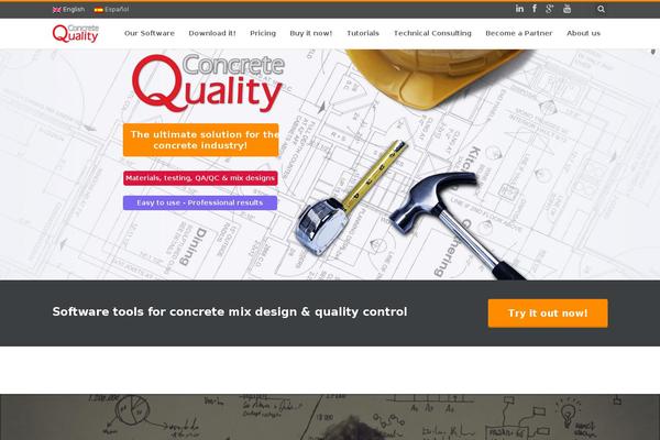 Cq theme site design template sample