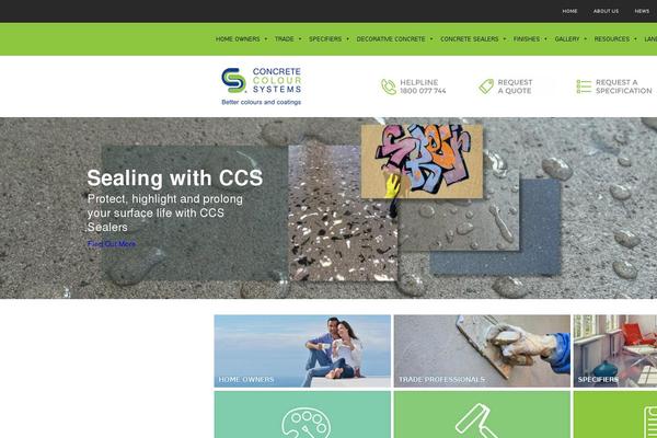 concretecoloursystems.com.au site used Understrap-child