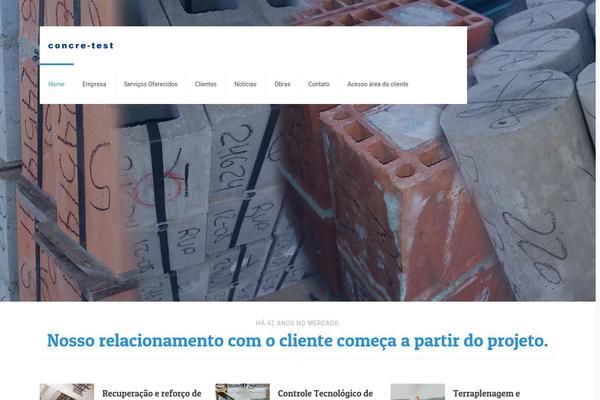 Site using Wp-curriculo-vitae plugin