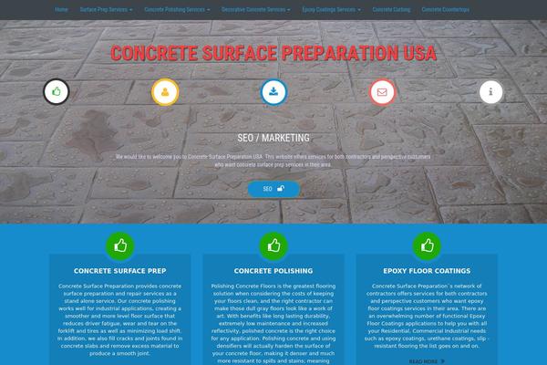 Rendition theme site design template sample